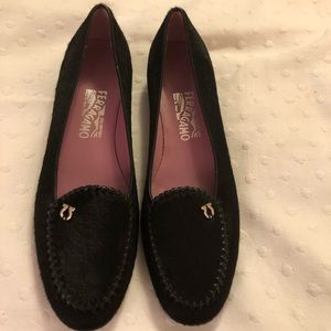 Salvatore Ferragamo Ladies Horsebit flat, sz 10B